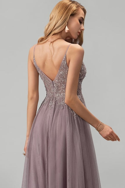 Robe Chic Élégance Tulle Sophistiquée - gallery 1