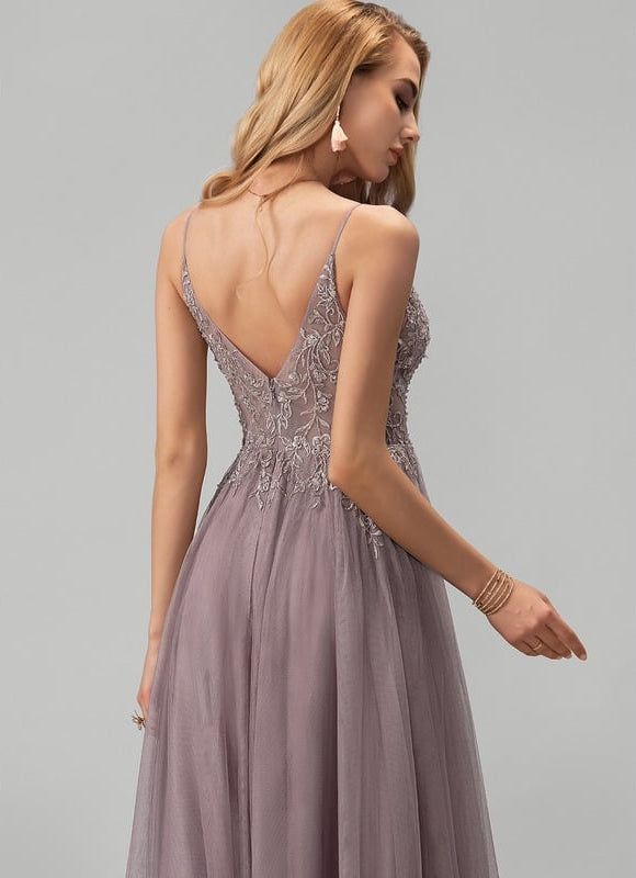 Robe Chic Élégance Tulle Sophistiquée - gallery 1