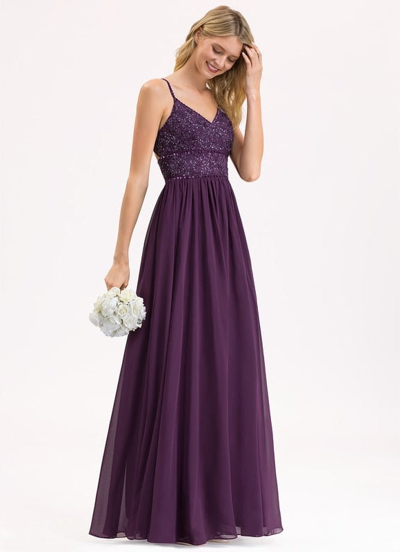 Robe Chic Élégance Pourpre - gallery 4