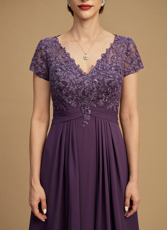 Robe Chic Violette Aérienne - gallery 3