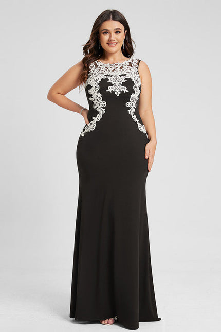 Robe Chic Noir Élégance Luminante - gallery 7