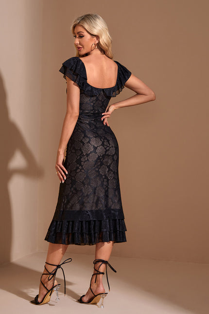 Robe Chic Ébène Velouté - gallery 1