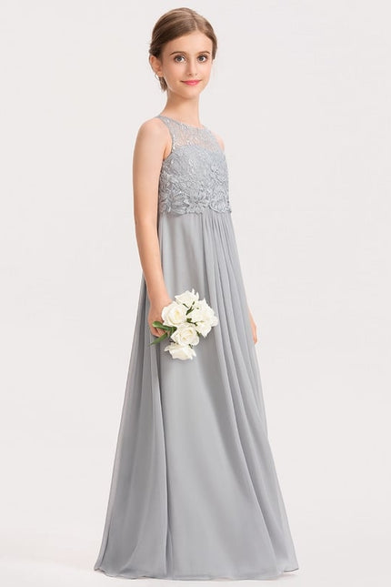 Robe Chic Gris Éthéré - gallery 2