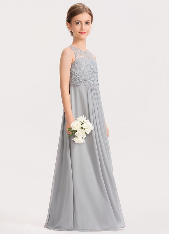 Robe Chic Gris Éthéré - gallery 2