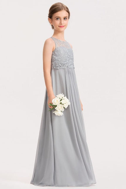 Robe Chic Gris Éthéré - gallery 2