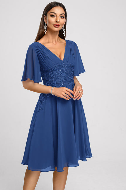 Robe Chic Aérienne Écarlate - gallery 1