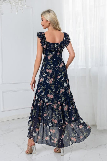 Robe Chic Floral Asymmetry - gallery 2