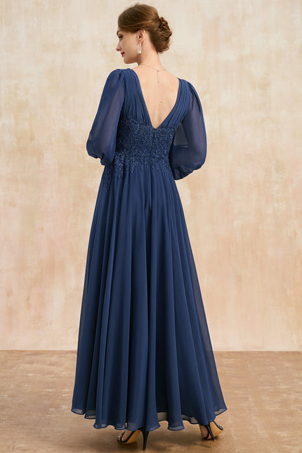 Robe Chic Élégance Marine Envolée - gallery 5