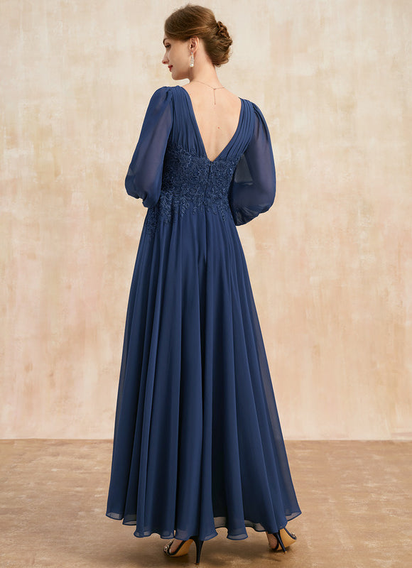 Robe Chic Élégance Marine Envolée - gallery 5