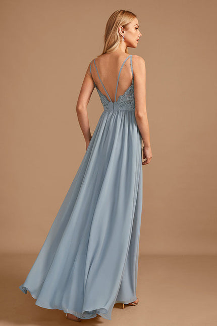 Robe Chic Flottante Pêche - gallery 5