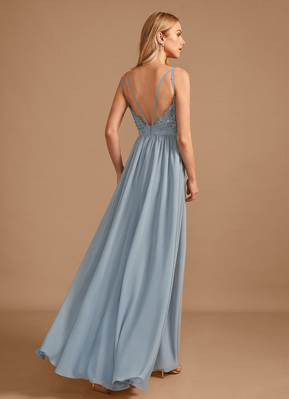 Robe Chic Flottante Pêche - gallery 5