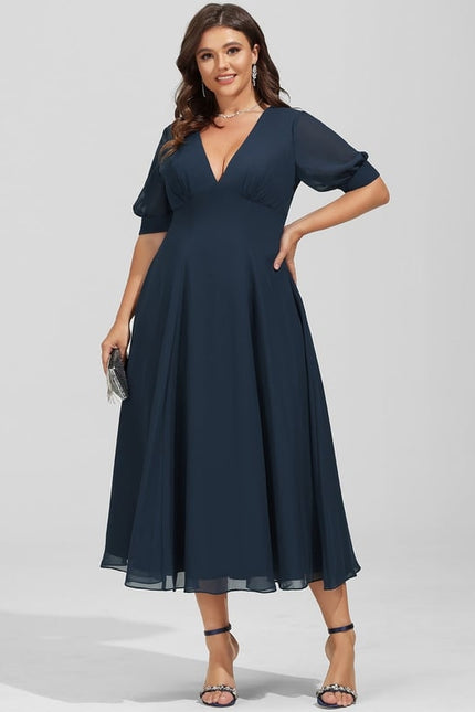 Robe Chic Émeraude Flottante - gallery 8