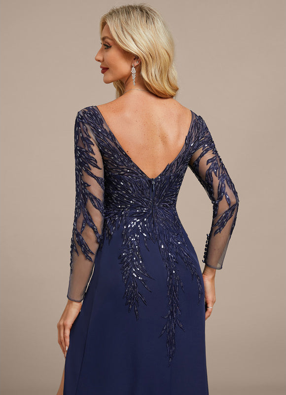 Robe Longue Droite Fluide Chic - gallery 7
