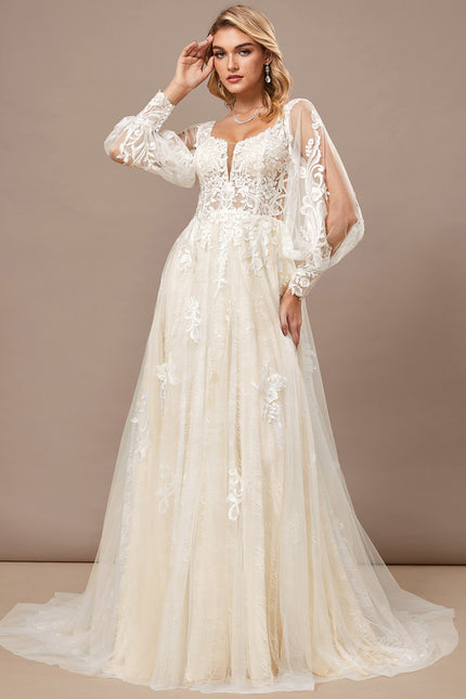 Robe Chic Éthérée Brodée - gallery 2