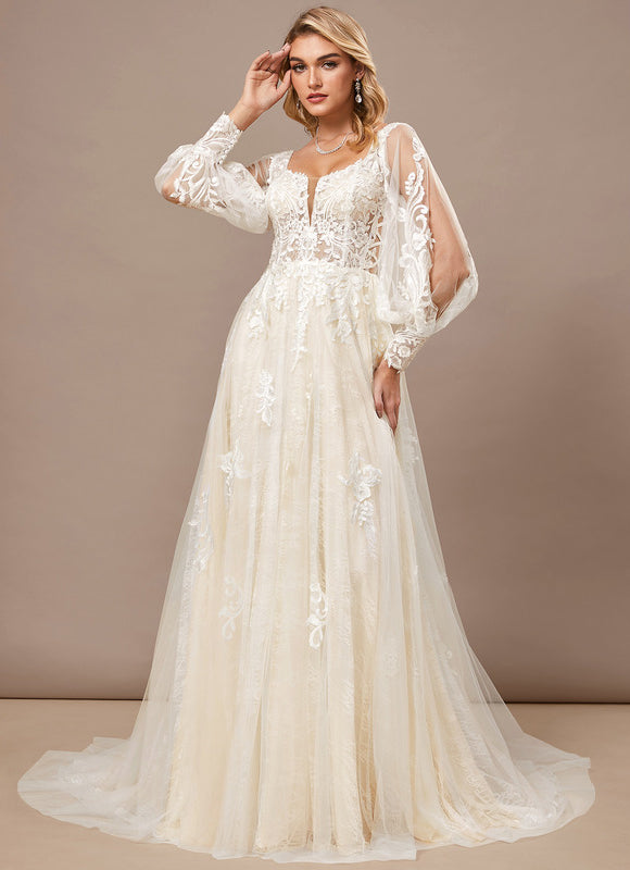 Robe Chic Éthérée Brodée - gallery 2