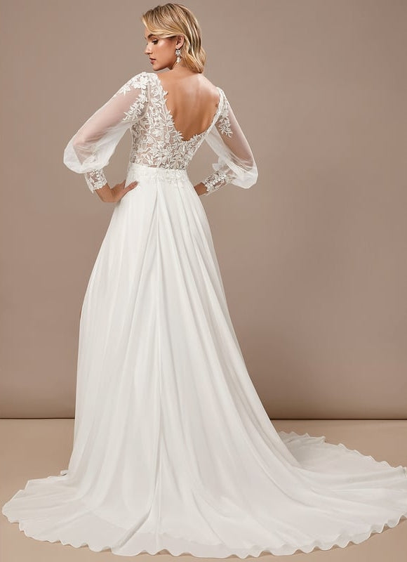 Robe Chic Vaporeuse Blanche - gallery 6