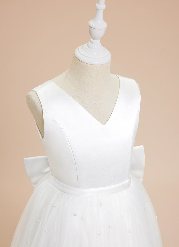 Robe Chic Lueur De Satin - gallery 1