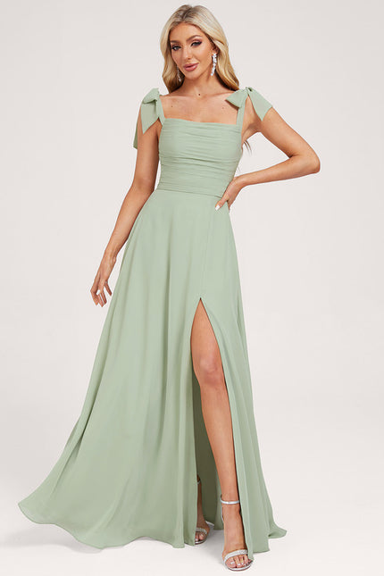 Robe Chic Fluide Verte