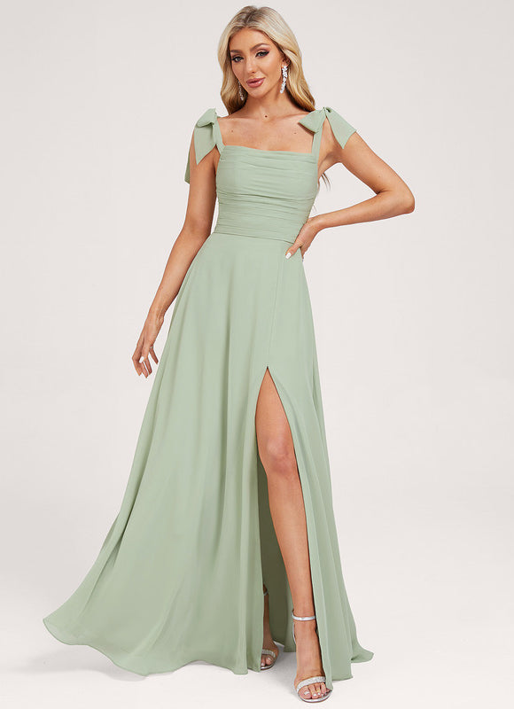 Robe Chic Fluide Verte