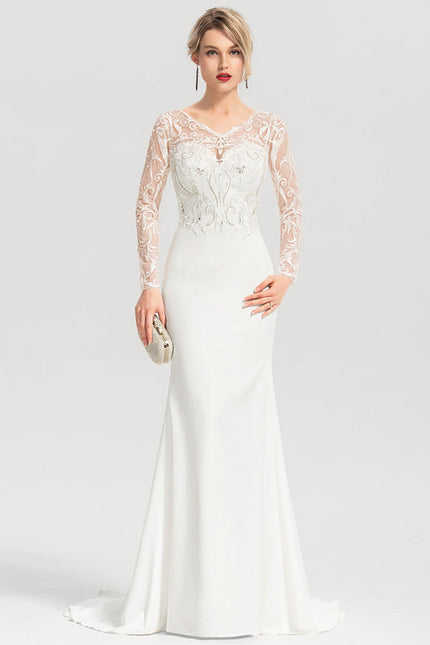 Robe Chic Sirène Dentelle - gallery 3