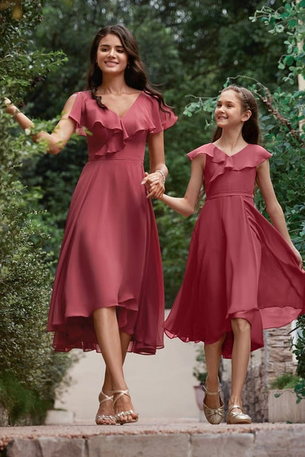 Robe Chic Fluide Bleu Nuit - gallery 4