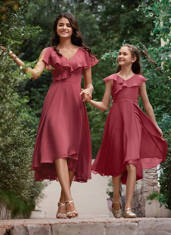 Robe Chic Fluide Bleu Nuit - gallery 4
