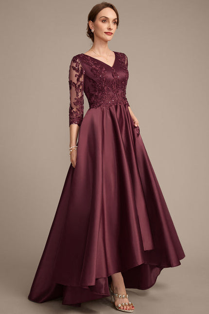Robe Chic Élégance Écarlate - gallery 5