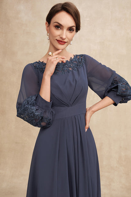 Robe Chic Bleu Sombre Chic - gallery 1