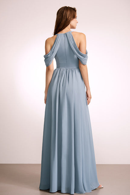 Robe Chic Col Montant Évasée - gallery 3