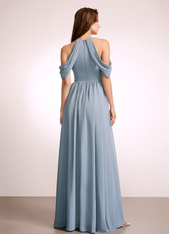 Robe Chic Col Montant Évasée - gallery 3