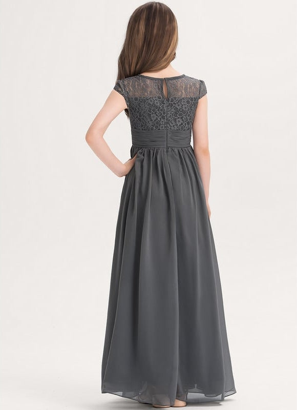 Robe Chic Gris Éthéré - gallery 3