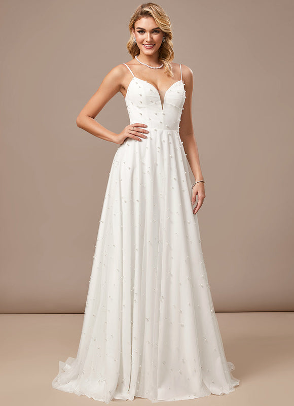 Robe Chic Perlée Légère