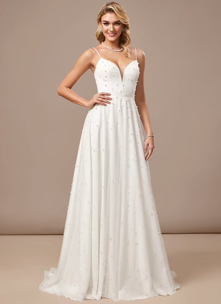 Robe Chic Perlée Légère