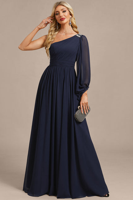 Robe Chic Asymétrique Fluide - gallery 5