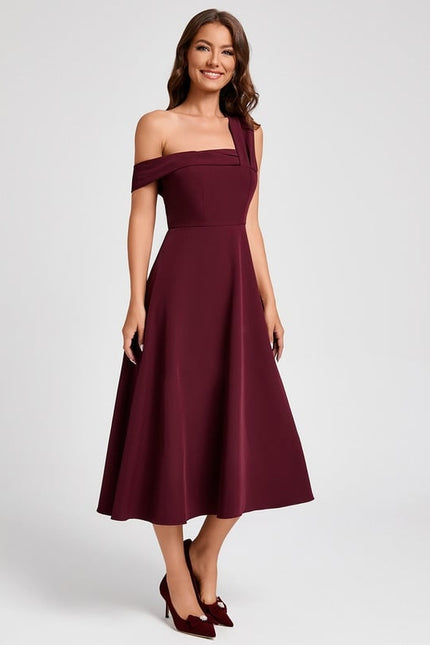 Robe Chic Bordeaux Chic Moderne - gallery 3