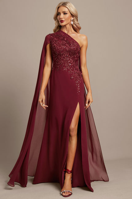 Robe Chic Rouge Mystique Élégant - gallery 3