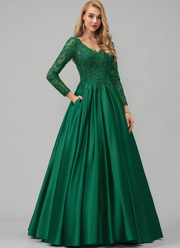 Robe Chic Éclat Vert Éternel - gallery 2