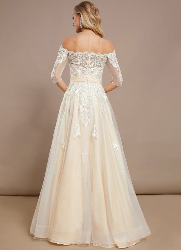 Robe Chic Élégance Tulle Cristal - gallery 5