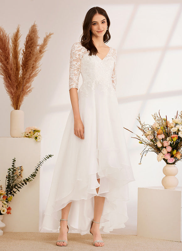 Robe Chic Asymétrique Éthérée - gallery 5