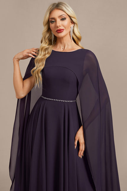 Robe De Soirée Chic Avec Manche - gallery 2