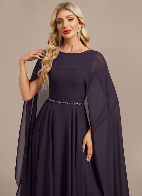 Robe De Soirée Chic Avec Manche - gallery 2