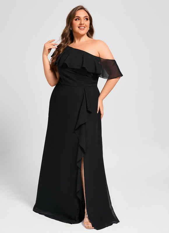 Robe Chic Vague De Sombre Élégance - gallery 7