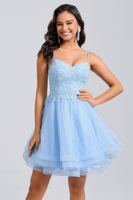 Robe Chic Tulle Azur - gallery 1