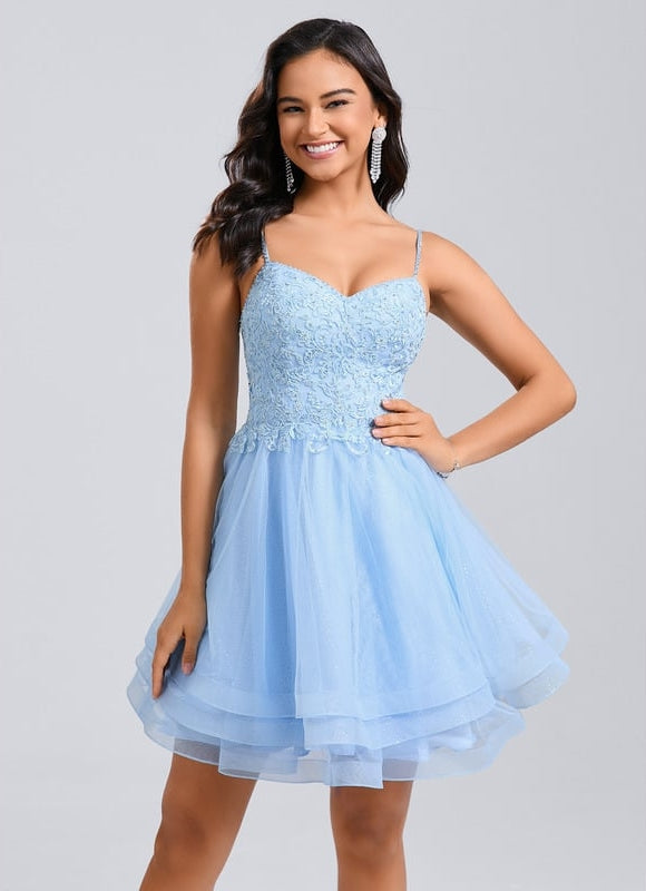 Robe Chic Tulle Azur - gallery 1