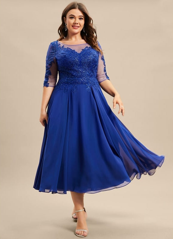 Robe Chic Aérienne Azur - gallery 6