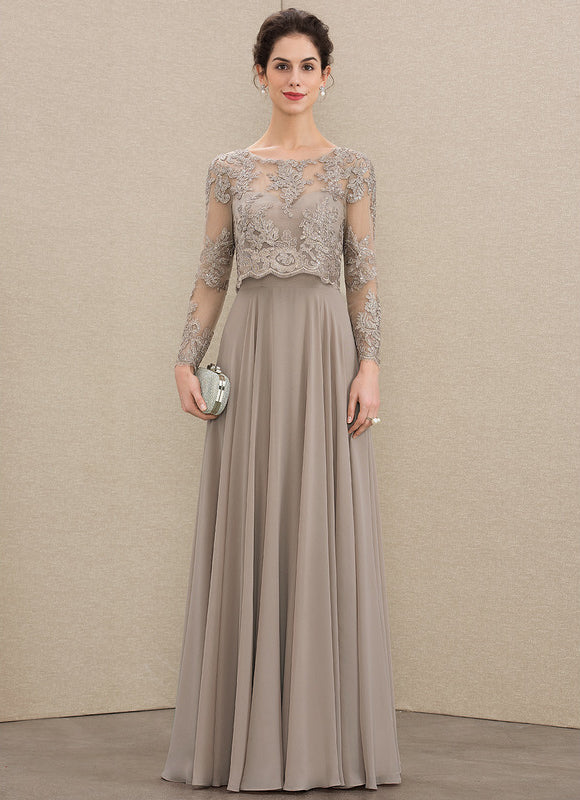Robe Chic Violette Brodée - gallery 1