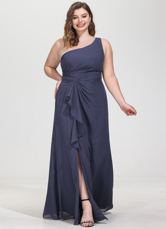 Robe Chic Asymétrique Beige - gallery 8
