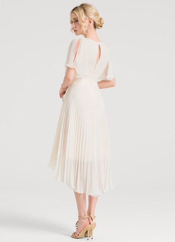 Robe Chic Asymétrie Élégante - gallery 3