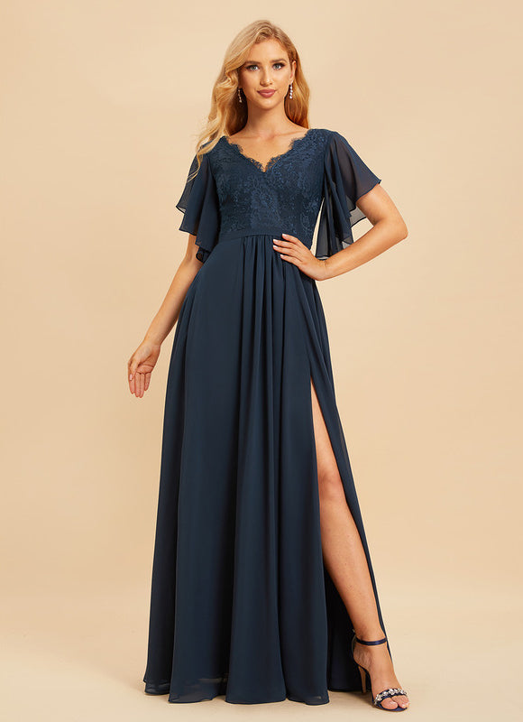 Robe Chic Élégance Rosée - gallery 1
