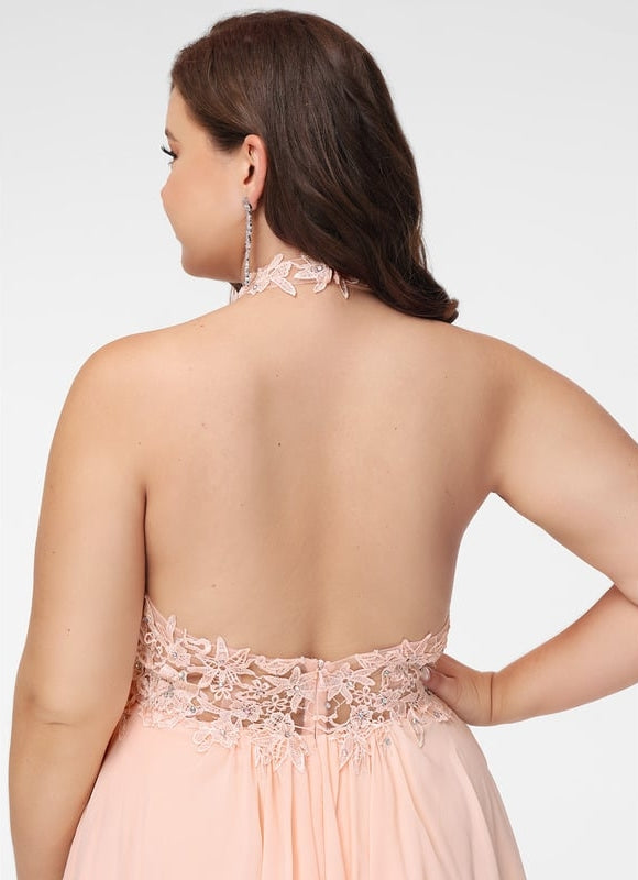 Robe Chic Élégance Pêche - gallery 7